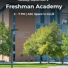 Freshman Academy graphic for the Analytics Solutions Center