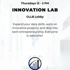 Innovation Lab event post for the Analytics Solutions Center