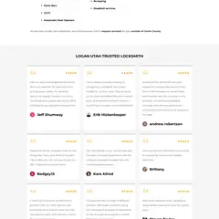 All Secure Lock homepage
