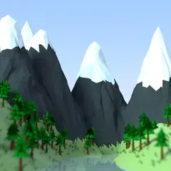 Mountains render
