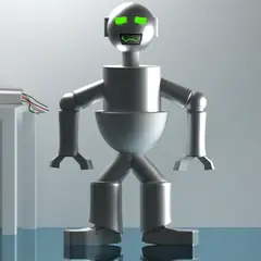 Robot arm render